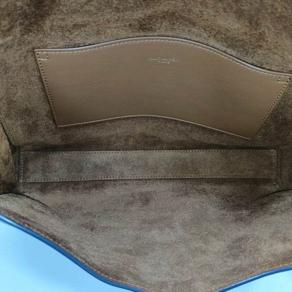 Calfskin Shoulder Bag Black