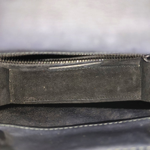 Lady Dior Mini Cannage Calfskin Black
