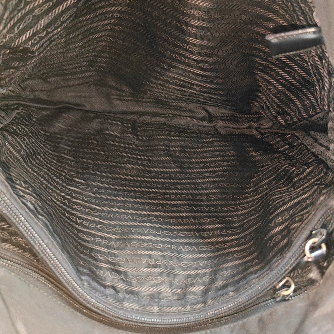 Nylon Tote Bag Black