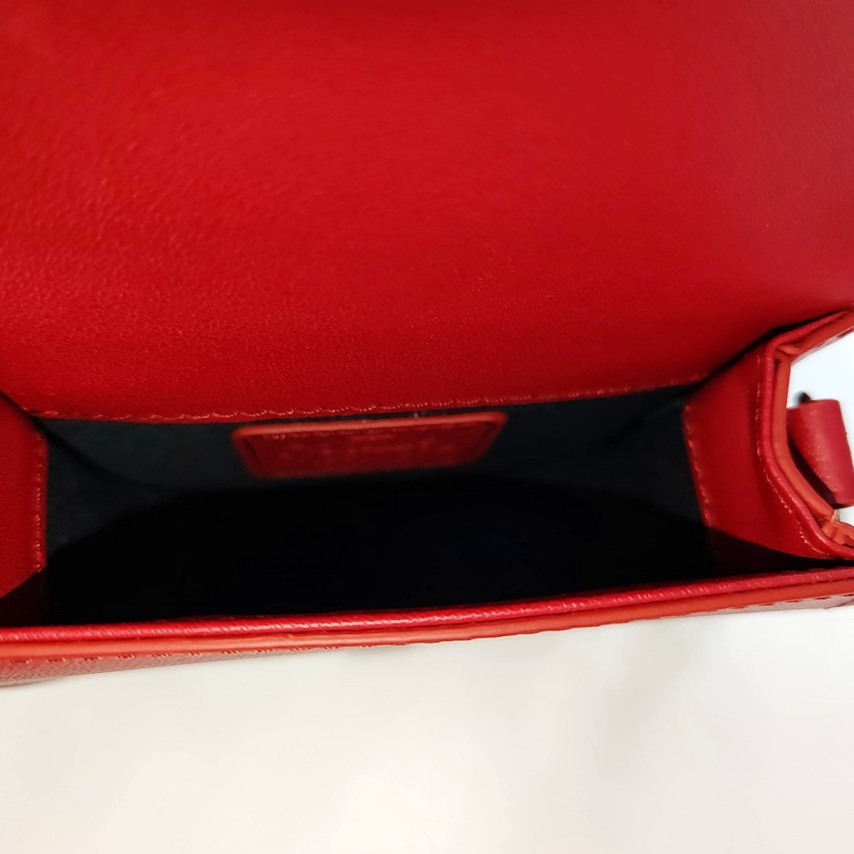 Calfskin Shoulder Bag Red