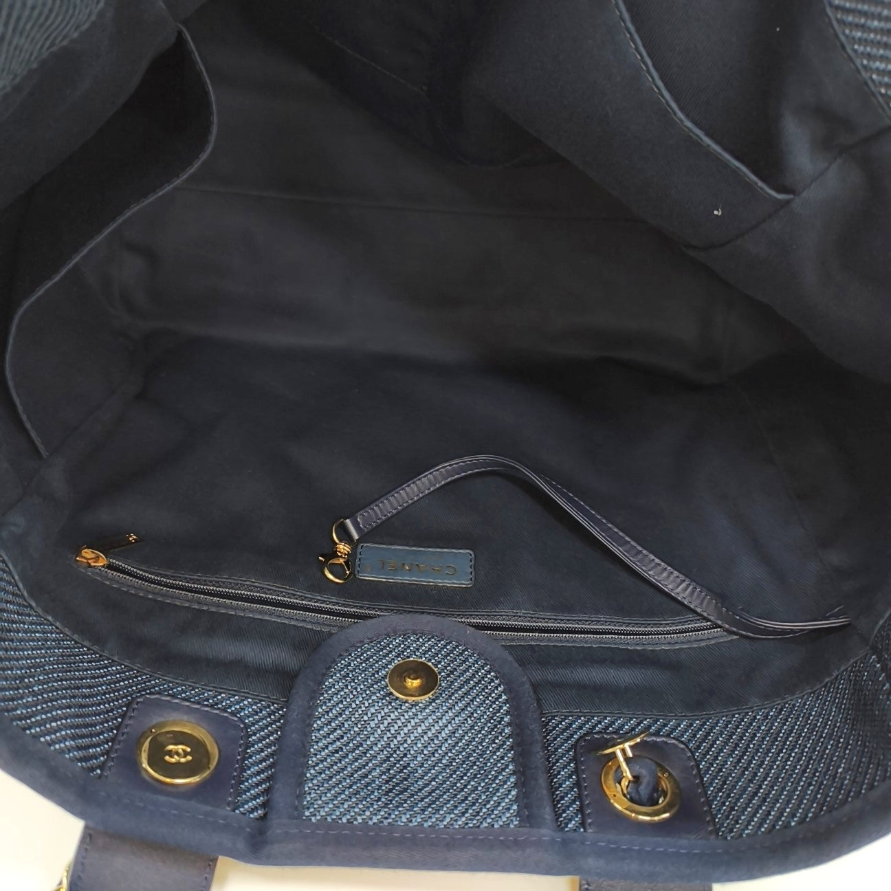 DEAUVILLE Large Canvas Blue