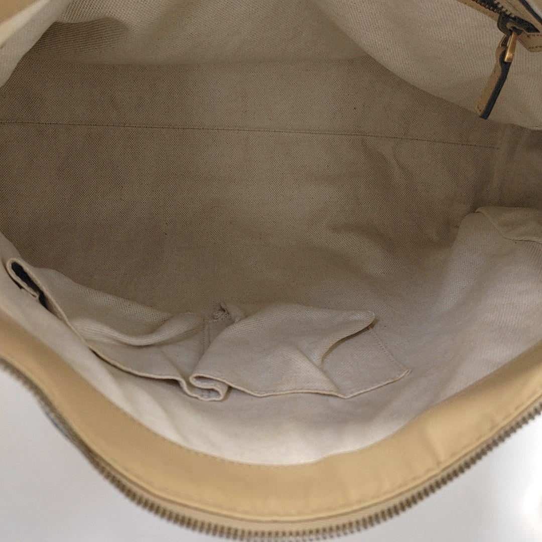 Monogram Calfskin Beige