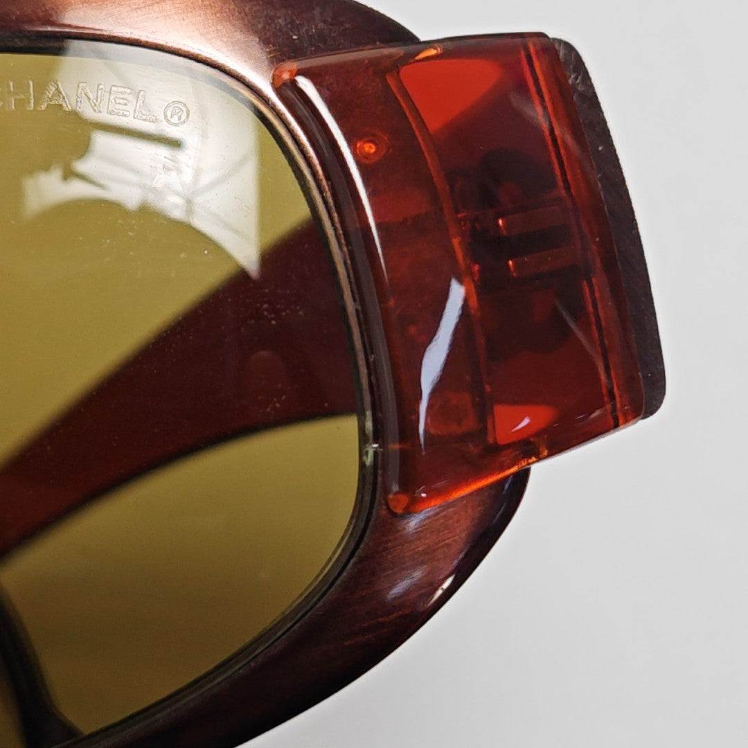 Metal Sunglasses Brown