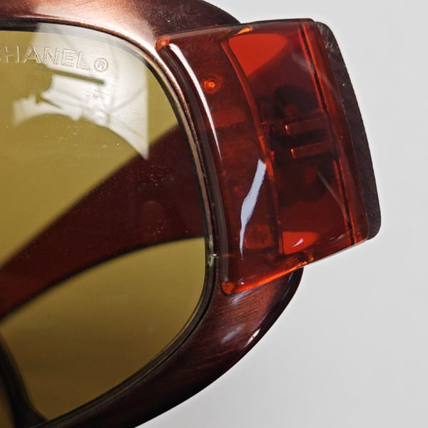 Metal Sunglasses Brown