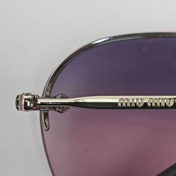 Metal Sunglasses Purple