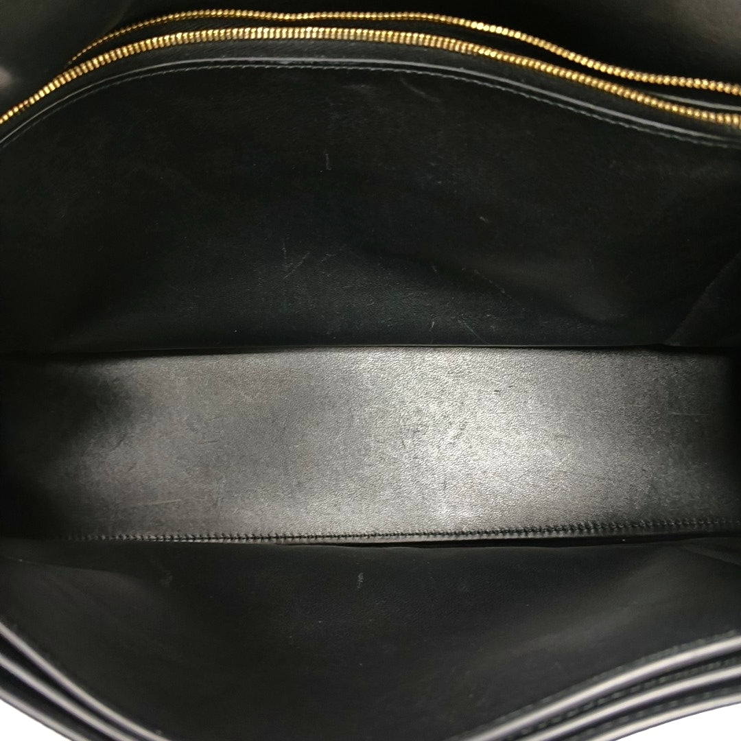 Crush Large Calfskin Black