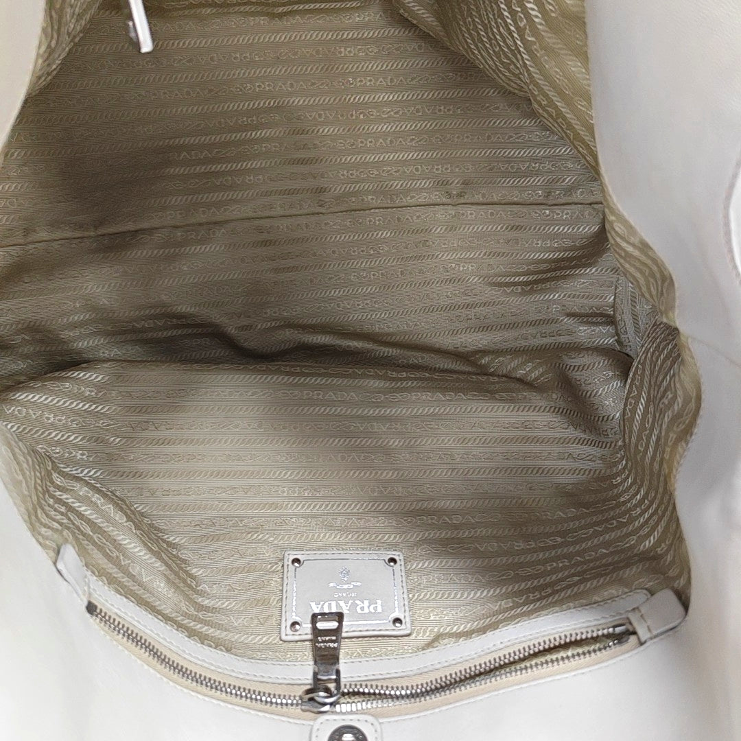 Calfskin Tote Bag Gray