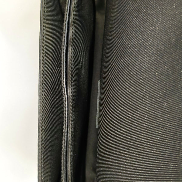MONTSOURIS Mini Monogram Coated Canvas Black