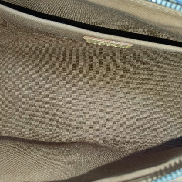 POPINCOURT Monogram Coated Canvas Brown