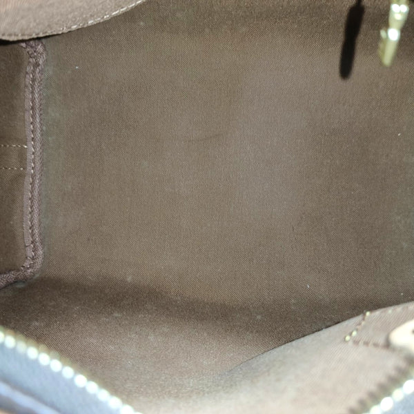 Authenticated pre-owned  SPEEDY 25 Monogram Coated Canvas Brown - Shoulder Bag at Looply