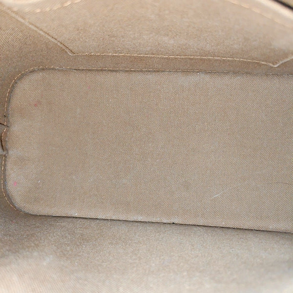 ALMA BB Monogram Coated Canvas Brown