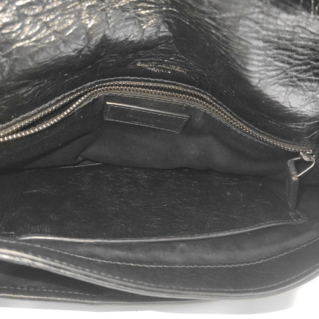 NIKI Medium Quilted Calfskin Black