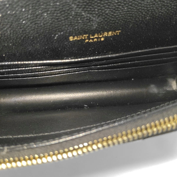 MONOGRAM Medium Chevron Calfskin Black