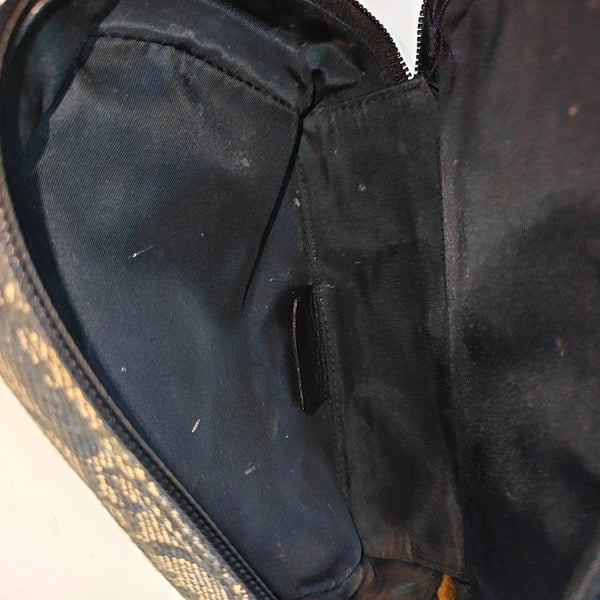 Saddle Mini Oblique Fabric Blue