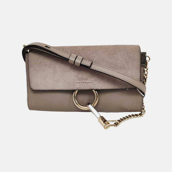 Faye Piel de Becerro Gris