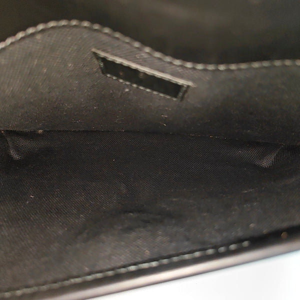 Neo Vintage Monogram Coated Canvas Black
