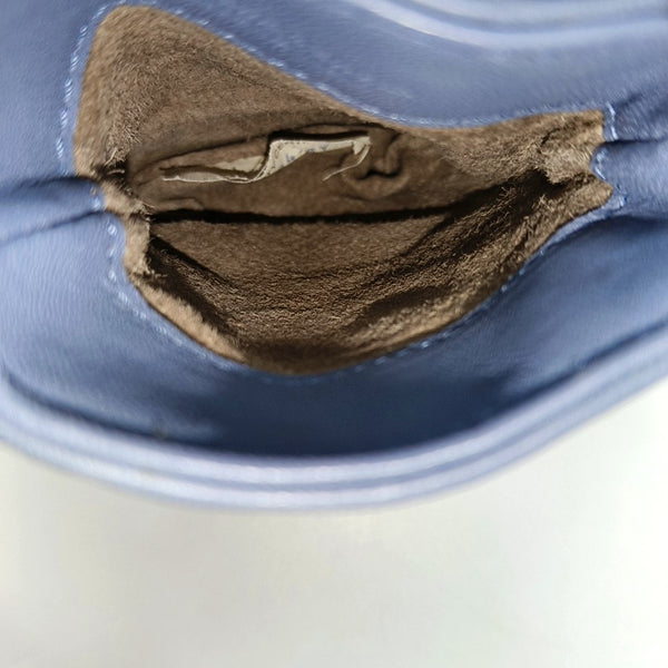 Calfskin Key Pouch Blue