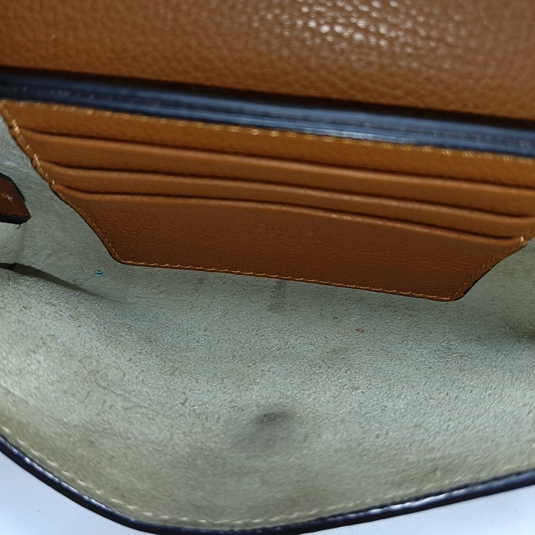 Faye Mini Calfskin Brown