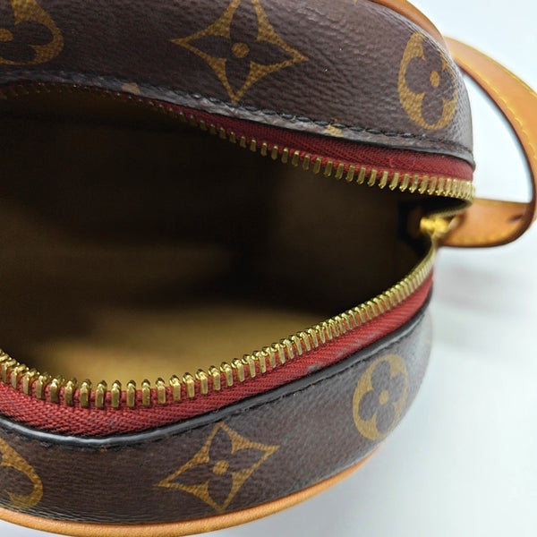 BOITE CHAPEAU PM Monogram Coated Canvas Brown
