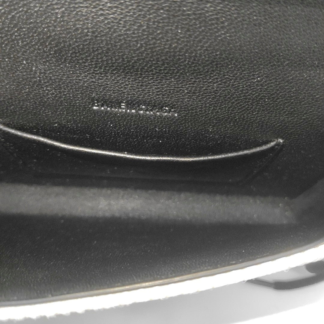 Calfskin Shoulder Bag Black