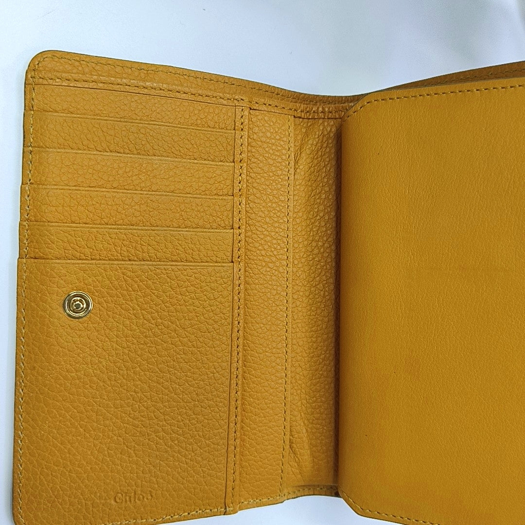 Calfskin Clutch Yellow
