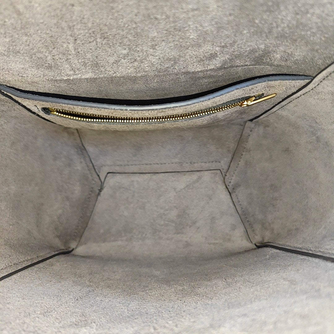SANGLE Small Calfskin Gray