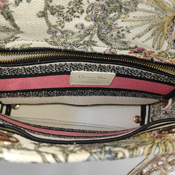 Lady D-Lite Medium Canvas Multicolor
