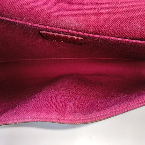 FÉLICIE Monogram Coated Canvas Brown