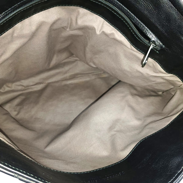 Calfskin Shoulder Bag Black
