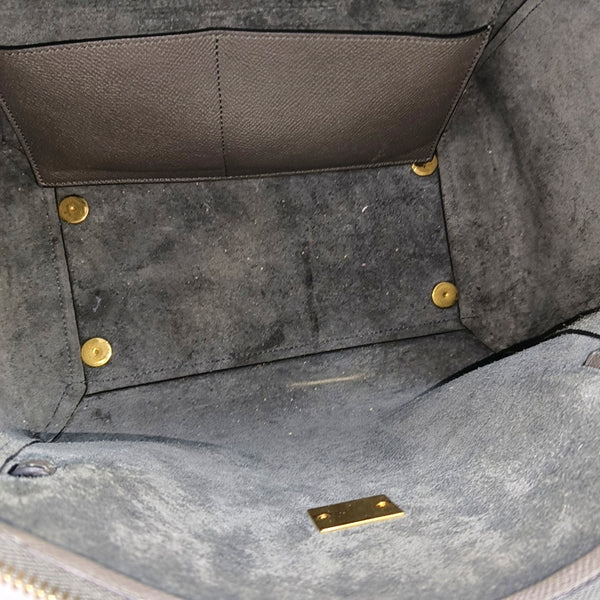 BELT Mini Calfskin Gray