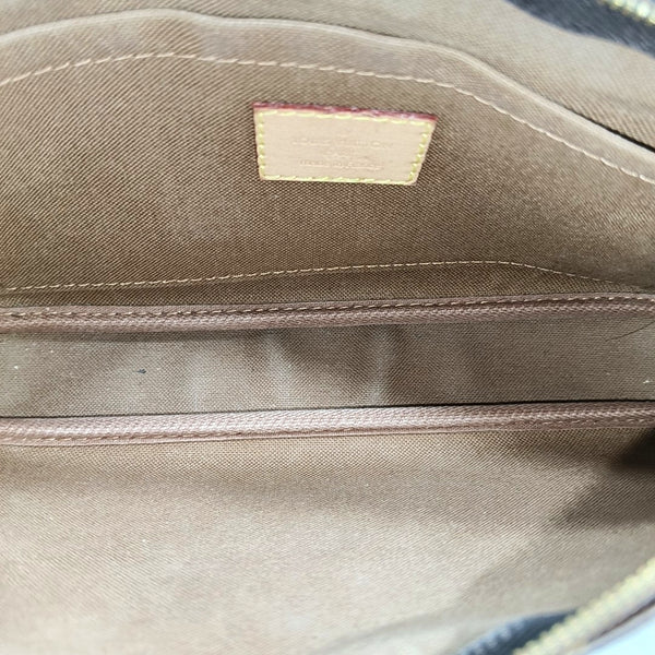 MULTI Monogram Coated Canvas Brown