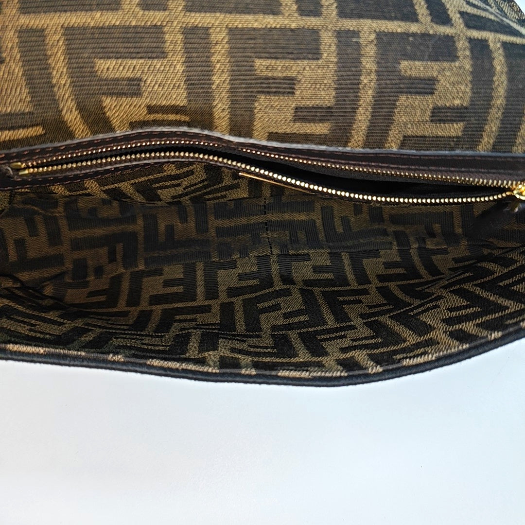 Baguette Medium Canvas Brown