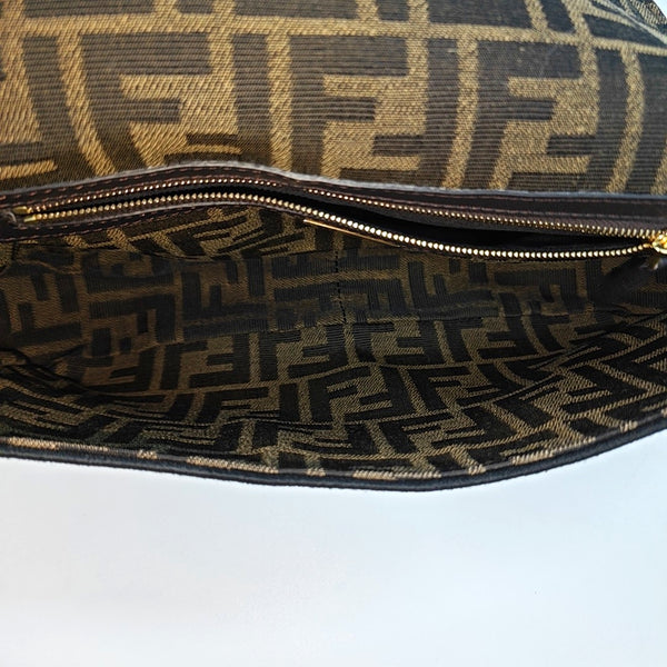 Baguette Medium Canvas Brown