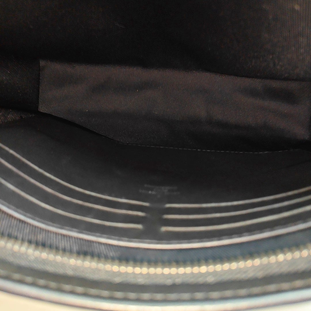 Pochette Voyag MM Monogram Coated Canvas Black