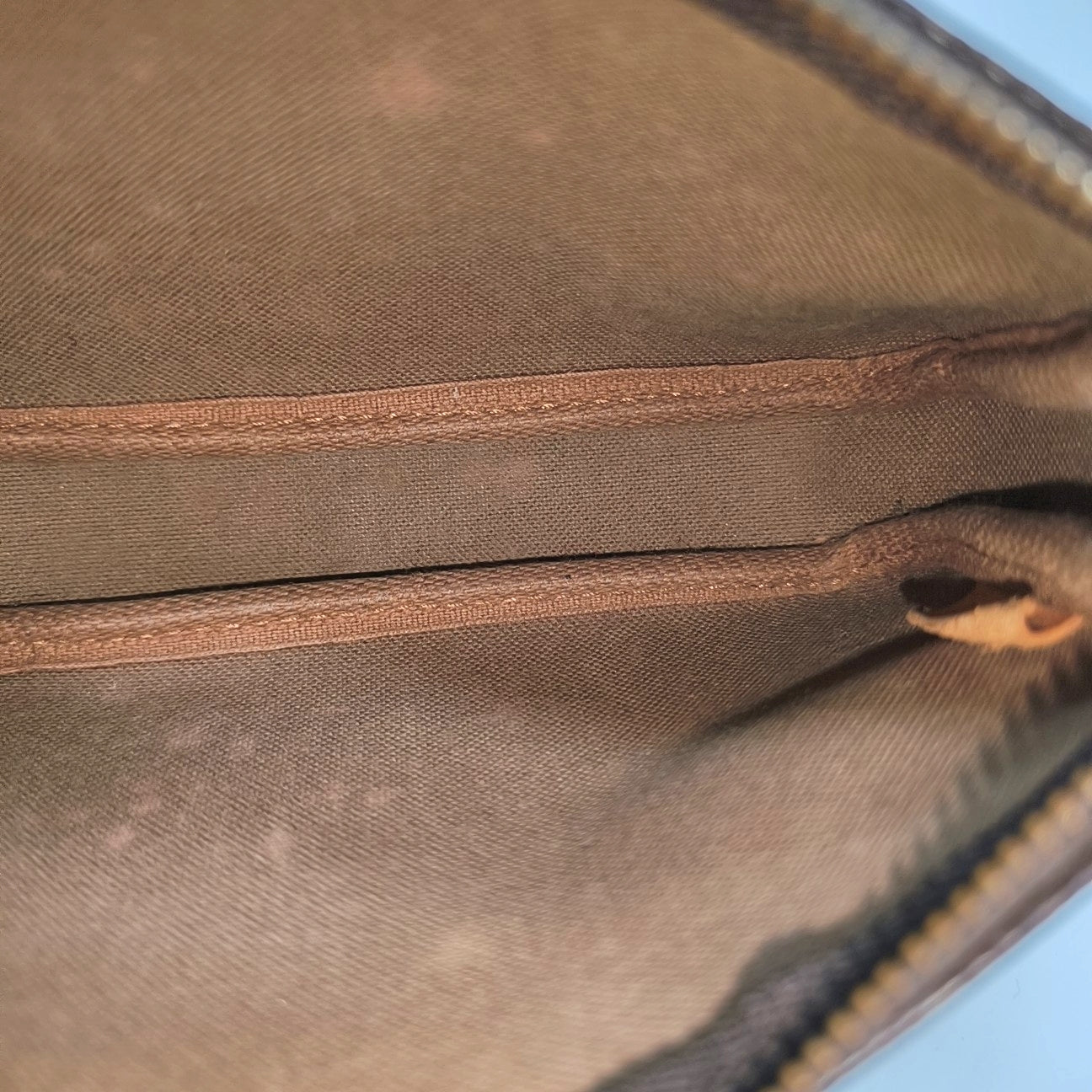 ACCESSOIRES Mini Monogram Coated Canvas Brown