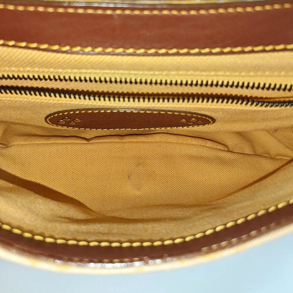 Canvas Top Handle Bag Yellow