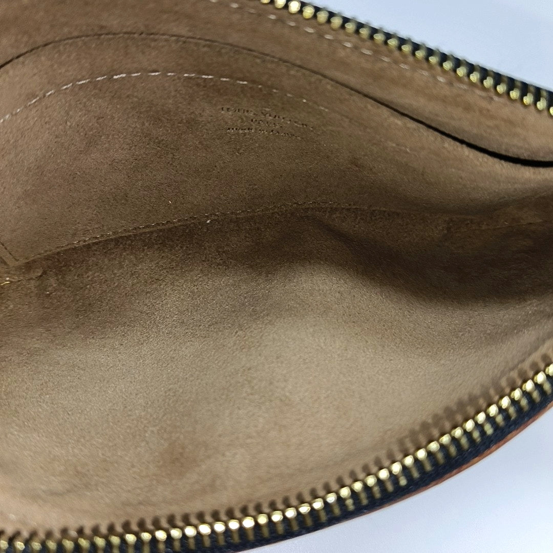 LV × TM VINTAGE MILLA Monogram Coated Canvas Black