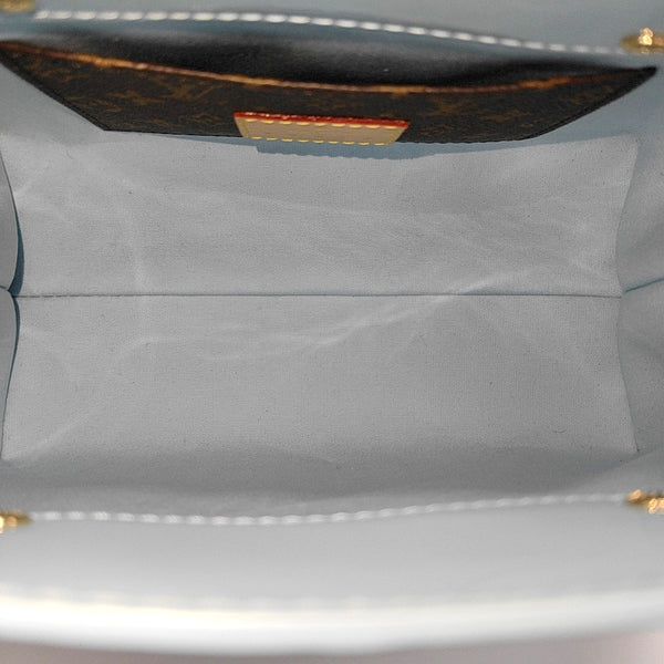 READE PM Monogram Patent Leather Blue
