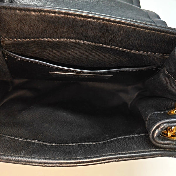 NOLITA Mini Quilted Lambskin Black