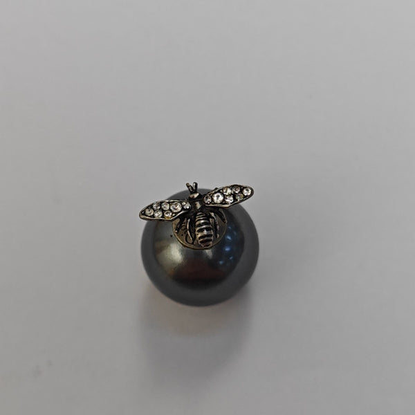 Dior Tribales Metal Silver Stud Earrings