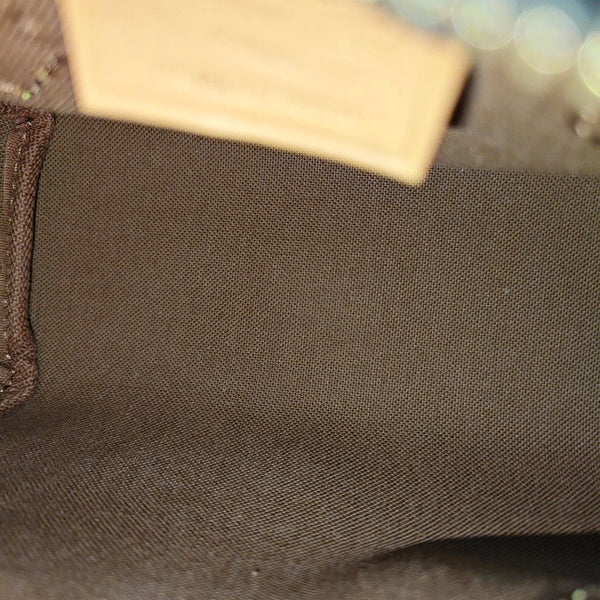 SPEEDY Nano Monogram Coated Canvas Brown