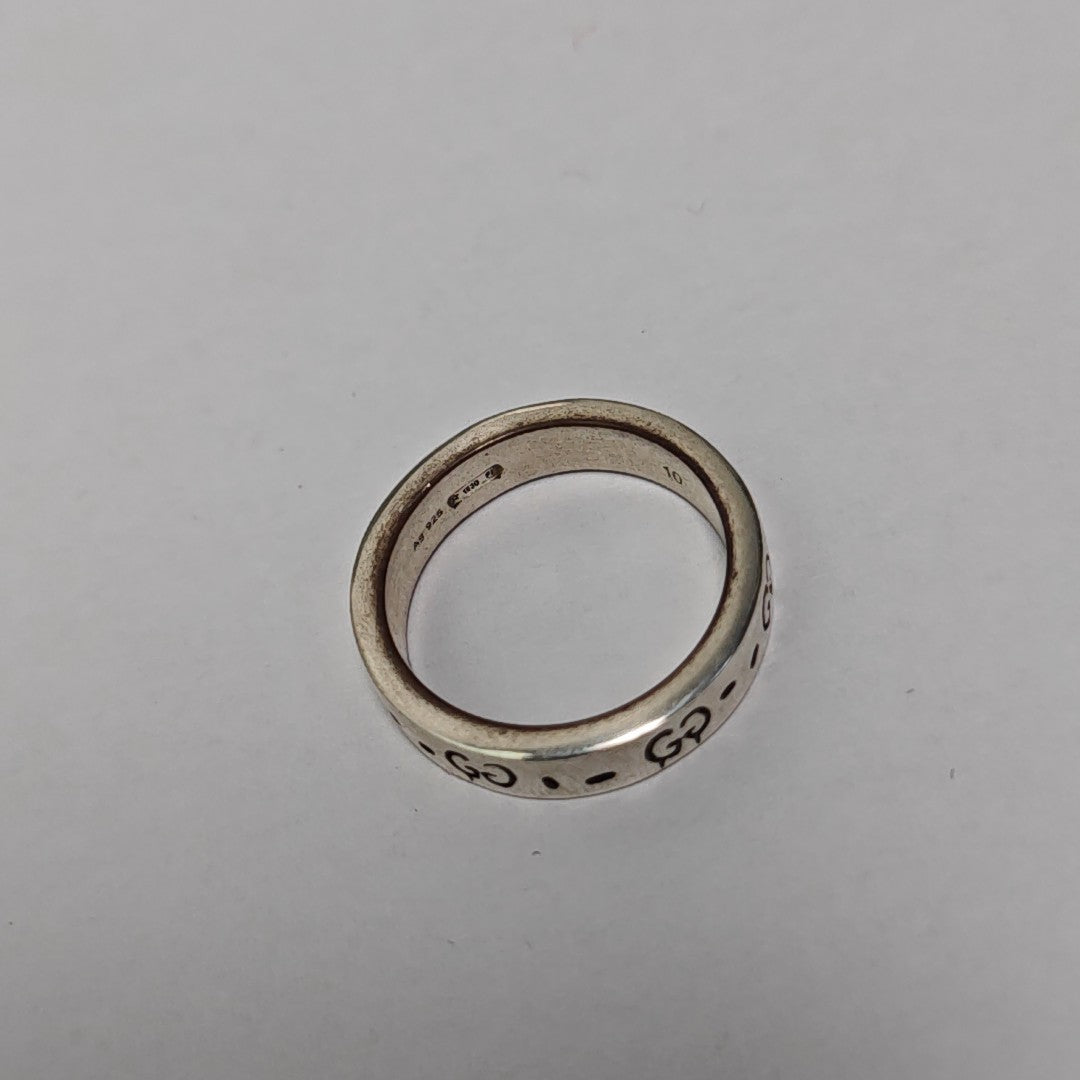 925 Sterling Silver Ring EU 49