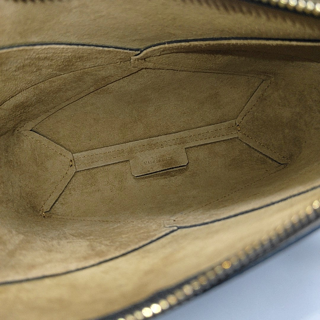 Origami Ala Quilted Lambskin Black