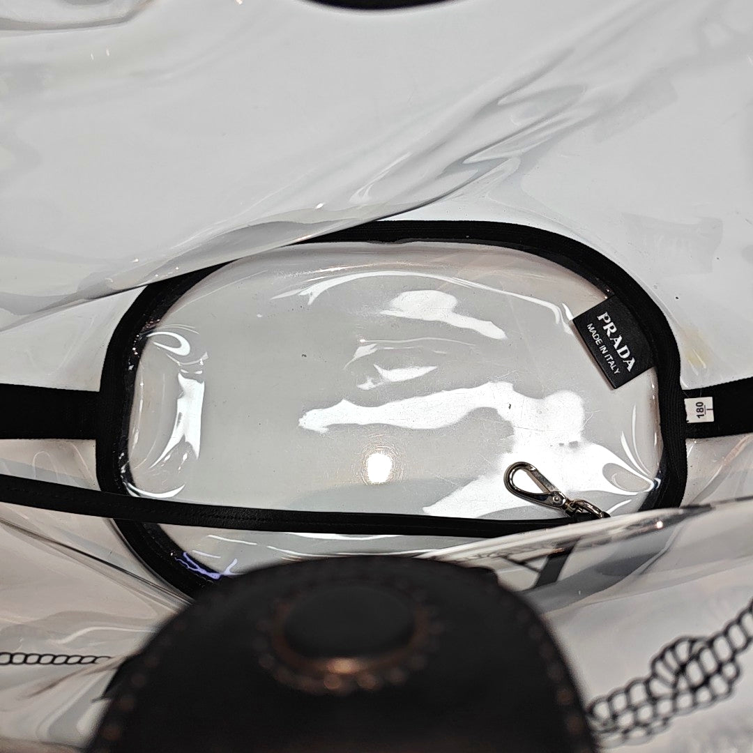 Special Material Top Handle Bag Clear