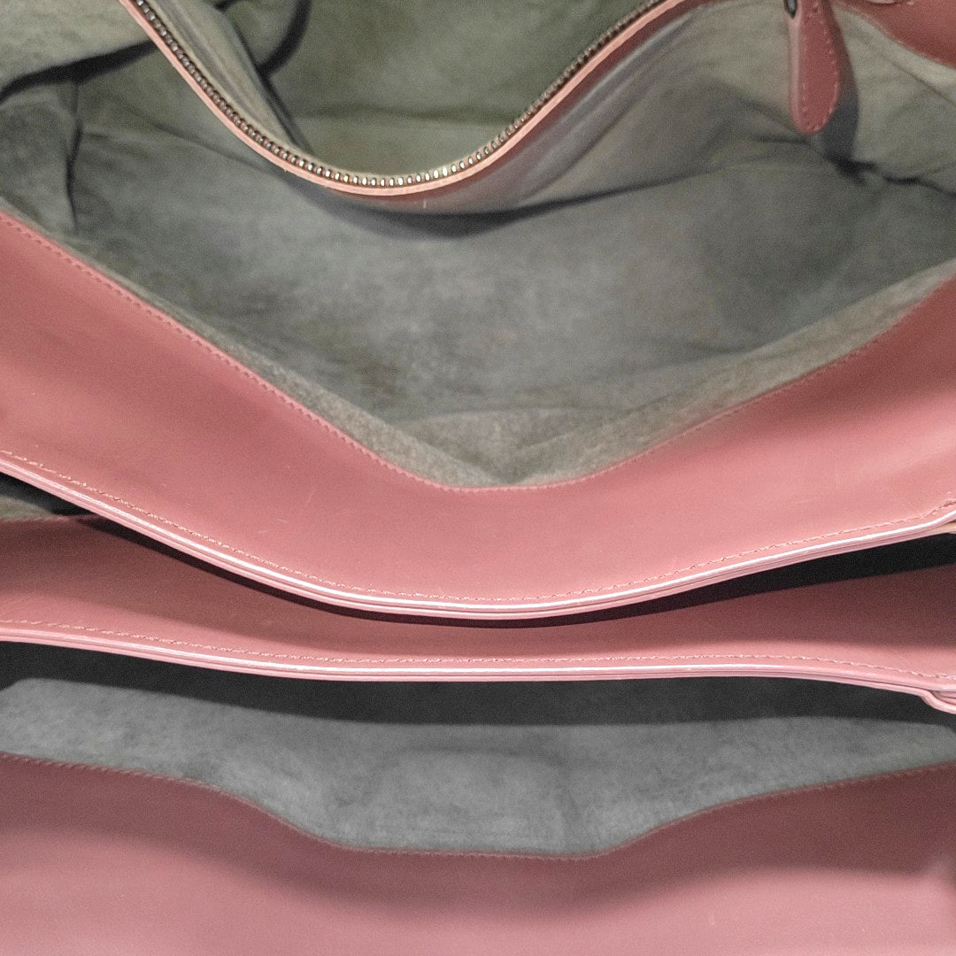 Authenticated pre-owned  Roma Calfskin Pink - Top Handle Bag at Looply