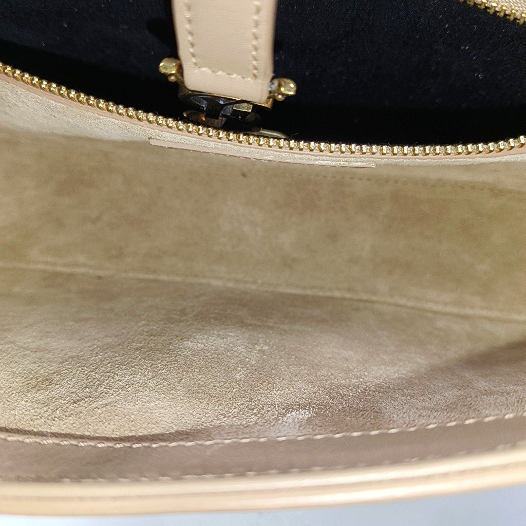 LE 5 À 7 Small Calfskin Brown