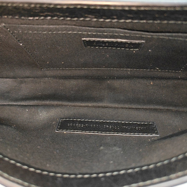 Lambskin Shoulder Bag Small Black
