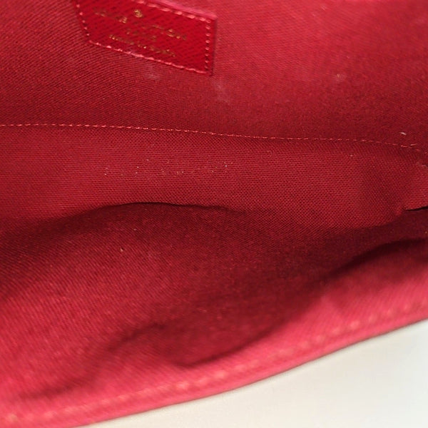 FÉLICIE Monogram Coated Canvas Brown