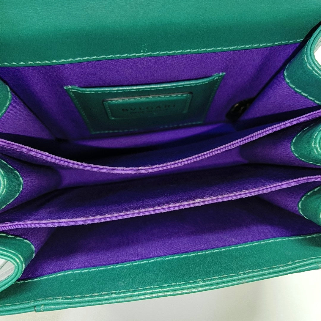 SERPENTI FOREVER Calfskin Green