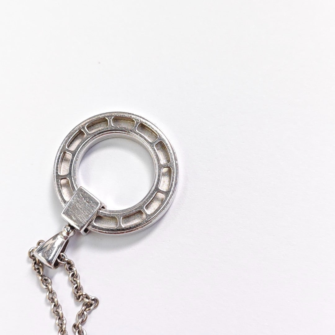 BVLGARI BVLGARI 18k White Gold Silver Necklace